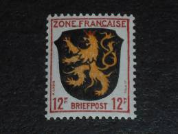 ALLEMAGNE OCCUPATION FRANCAISE YT 6 * - ARMOIRIES BLASON PALATINAT - - Emissions Générales