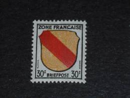 ALLEMAGNE OCCUPATION FRANCAISE YT 10 * - ARMOIRIES BLASON BADE - - General Issues