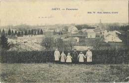 Gouvy :  Panorama ( Ecrit 1907 Avec Timbre ) - Andere & Zonder Classificatie