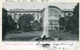 Torino - Stazione Di P. N. Con Giardino - Stazione Porta Nuova