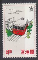 Hong Kong MNH Scott #340 $1.30 Funiculur Railway - Tourist Publicity - Ongebruikt