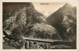 Fev13 1875 : Glacier Du Trient  -  Finhaut  -  Ligne Du Martigny-Châtelard - Finhaut