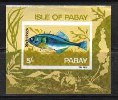 BOL1542 - PABAY , SCOTLAND ISLE :  5 /-  Stickleback Fish  *** - Local Issues