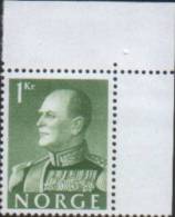 Norvegia Norway Norvege 1969 Re Olav V Su Carta Fluorescente  1v  ** MNH - Unused Stamps