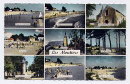 K23 - LES MOUTIERS - Carte Multivues De 1958 - Oblitération Les Moutiers - Les Moutiers-en-Retz