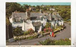 BT2795 Cornish Cottages Boscastle   2 Scans - Autres & Non Classés