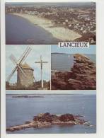 22 - LANCIEUX - Vue Aérienne De La Grande Plage-le Moulin Et Le Calvaire-la Tête De Chien-l'ile De L'Islet - Lancieux