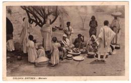 AFRICA ORIENTALE ITALIANA / COLONIA ERITREA -MERCATO/MARKET - ASMARA 1937 - Erythrée