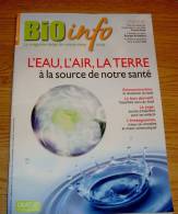 Bio Info 122 Septembre 2012 L'Eau, L'Ai, La Terre à La Source De Notre Santé - Médecine & Santé