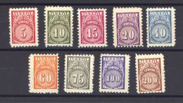 Turquie  -  Services  :  Mi  60-68  * - Timbres De Service