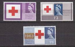 P2029 - GRANDE BRETAGNE Yv N°378/80 ** CRPIX ROUGE - Unused Stamps