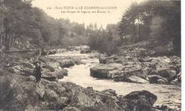 CARTE POSTALE     LE CHAMBON SUR LIGNON  LES GORGES DU LIGNON - Le Chambon Feugerolles