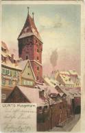 Allemagne CPA Ulm Metzgerthurm Metzgerturm Litho190 - Ulm