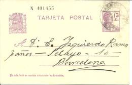 E.POSTAL COMERCIAL MATARO - 1931-....