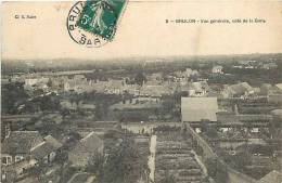 Sarthe -ref 202- Brulon - Vue Generale , Coté De La Gare   -carte Bon Etat   - - Brulon