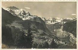 Fev13 1952 : Wengen  -  Jungfrau - Wengen