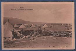 MILITARIA / MILITARES - CP MELILLA - VISTA DEL COMPAMENTO DE AEROSTACION - MAROC RIF - 1923 - Melilla