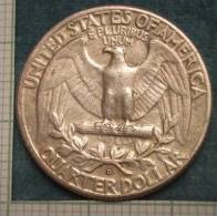 M_p> Stati Uniti Quarter 1961 D In Argento 900/ooo - 1932-1998: Washington