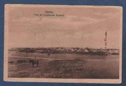 MILITARIA / MILITARES - CP MELILLA - VISTA DEL COMPAMENTO KANDASSI - MAROC RIF - 1922 - Melilla