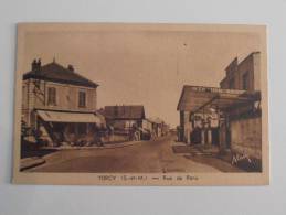 CPA / TORCY / RUE DE PARIS / EN L ETAT - Torcy