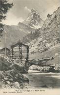 Pont Sur La Viege Et Le Mont Cervin 2938 Photo Co Neuchatel Chalet - Viège