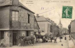 76 Ourville. La Grande Rue. Maréchal Ferrand. - Ourville En Caux