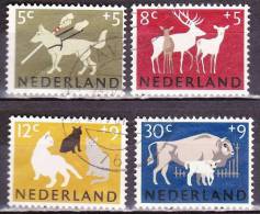 1963 Zomerzegels Dieren NVPH 812 / 815  Gestempelde Serie - Used Stamps