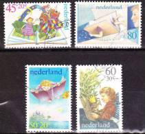 1980 Kinderzegels Gestempelde Serie NVPH 1210 / 1213 - Used Stamps