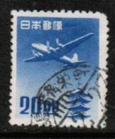 JAPAN   Scott #  C 15  F-VF USED - Posta Aerea