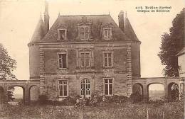 Sarthe -ref 18- Brulon - Chateau De Bellevue  - Carte Bon Etat - - Brulon