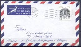 Lettre  Cachet   JOHANNESBURG  Annee 1973    Par Avion - Cartas & Documentos