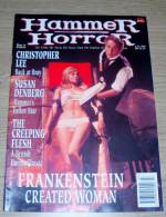 Hammer Horror 5 July 1995 Christopher Lee Susan Denberg The Creeping Flesh Frankenstein Created Woman - Horror / Monsters