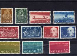 Norvège (1963) - Petit Lot De Neufs* - Unused Stamps