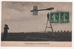 VIRAGE D'AUBRUN SUR MONOPLAN  -  DEPERDUSSIN  - - Demonstraties