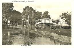 CUBA - HABANA - PALATINO PARK - 50S REAL PHOTO PC. - Other & Unclassified