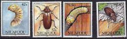 NIUAFO'OU Insectes  (Yvert N° 140/43) Avec Le Logo Insectes. Neuf Sans Charniere **. MNH - Altri & Non Classificati