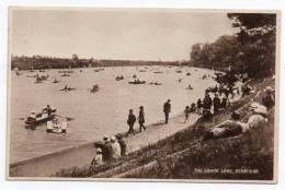 Cpa - The Canoe Lake - Ryde I. W. - Isle Of Wight - 1932 - Sonstige & Ohne Zuordnung
