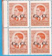 1941 X  2  SLOVENIJA Co. Ci. ITALIA OCCUPAZIONE   OVERPRINT INTERESSANTE  NEVER HINGED - Ljubljana