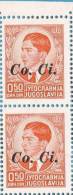 1941 X  2  SLOVENIJA Co. Ci. ITALIA OCCUPAZIONE   OVERPRINT INTERESSANTE  NEVER HINGED - Ljubljana