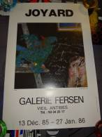 Affiche - Michel Joyard - Galerie Fersen, Vieil Antibes (format 56 Cm X 38 Cm) - Andere & Zonder Classificatie