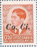 1941 X  2  SLOVENIJA Co. Ci. ITALIA OCCUPAZIONE   OVERPRINT INTERESSANTE  NEVER HINGED - Ljubljana