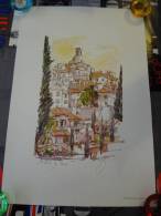 Affiche - Gaby - Saint Paul De Vence (format 64 Cm X 44 Cm) - Other & Unclassified