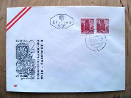 Cover From Austria Osterreich Ersttag Fdc,  Wien - Briefe U. Dokumente