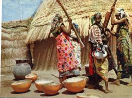 (456) Ghana - African Women Cooking - Pillahge De Manioc - Ghana - Gold Coast