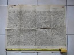 DEPT. 08. - . CARTE TOPOGRAPHIQUE - RETHEL - Topographische Karten