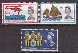 P2027 - GRANDE BRETAGNE Yv N°375A/77A ** PHOSPHORE SECURITE MARITIME - Unused Stamps