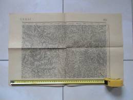 DEPT. 24. - .CARTE TOPOGRAPHIQUE -  ST LAURENT, BREUIHL, VEYRINES, EYTIAC, FOSSEMAGNE, ETC...ETC... - Topographical Maps