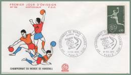 VIIé CHAMPIONNAT DU MONDE HANDBALL   PJ 21/2/1970 PARIS - Handball