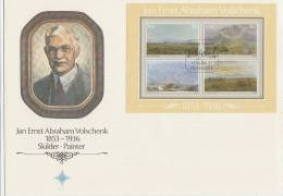 South Africa-1978 Abraham Volschenk Souvenir Sheet  FDC - FDC