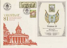 South Africa-1981 National Philatelic Exhibition Souvenir Sheet  FDC - FDC